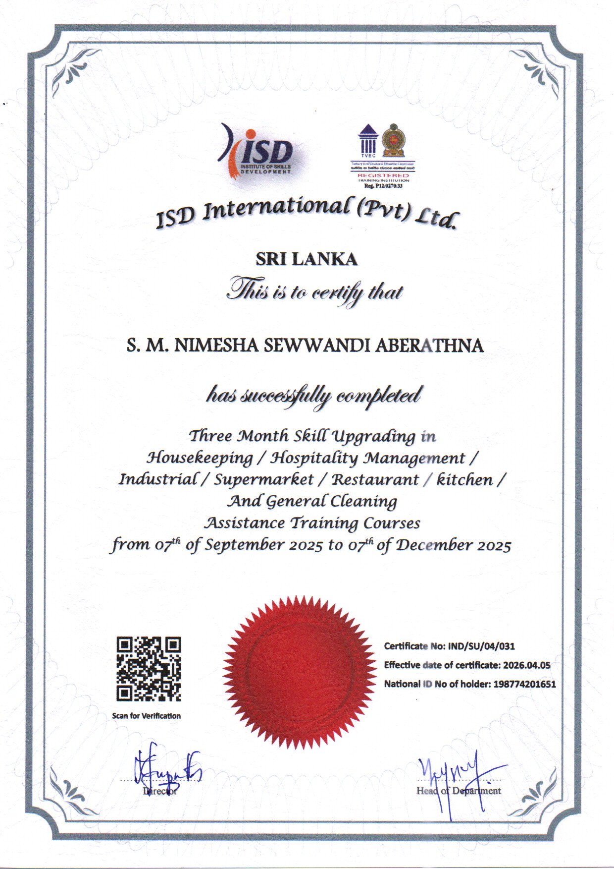 IND/SU/04/031